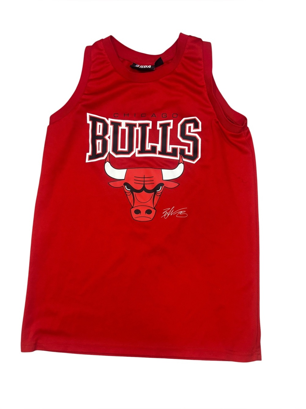 Chicago Bulls Zach LaVine #8 Jersey Kids 12-13 Years Red NBA